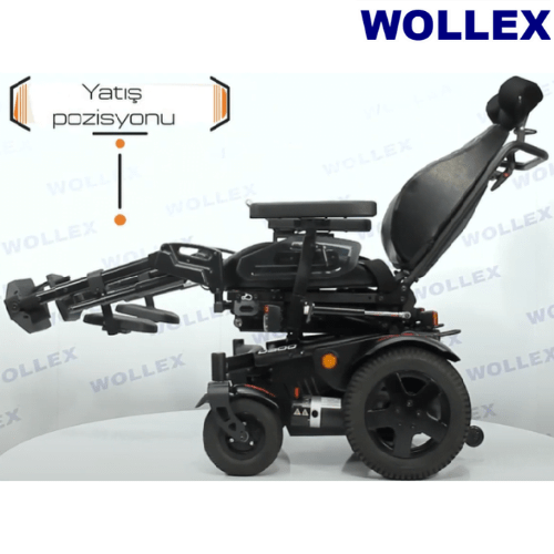 Wollex D500 Akülü Tekerlekli Sandalye