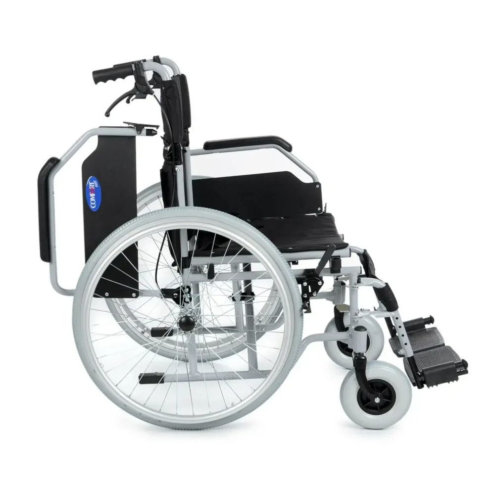 Comfort Plus DM-321 40 cm Hafif Alüminyum Özellikli Tekerlekli Sandalye - Görsel 4