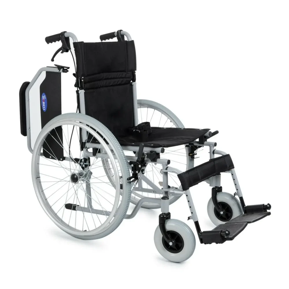 Comfort Plus DM-321 40 cm Hafif Alüminyum Özellikli Tekerlekli Sandalye - Görsel 5