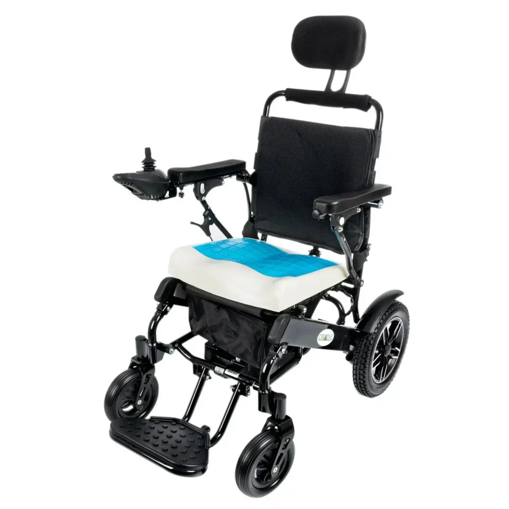Creative CR-6012 Lüx Sırt Yatar Akülü Tekerlekli Sandalye - Görsel 5