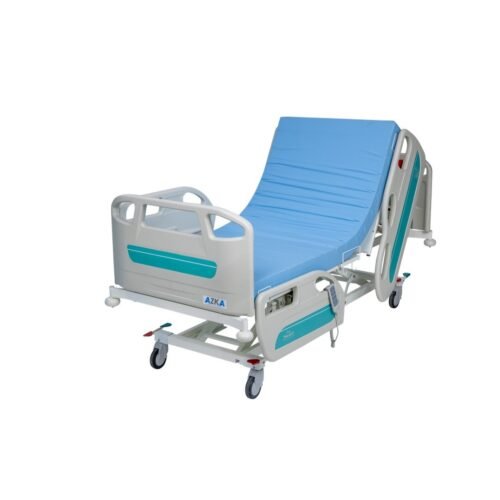 AZKA 3001 3 Motorlu ABS Korkuluklu Hasta Karyolası