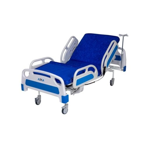 AZKA DFA1 Dual Motorlu ABS Korkuluklu Ekonomi̇k Hasta Karyolası