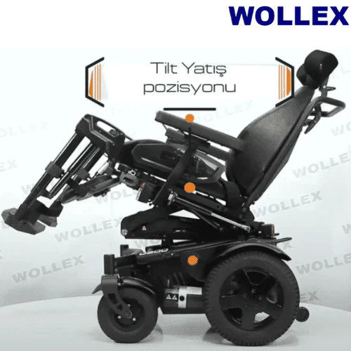 Wollex D500 Akülü Tekerlekli Sandalye