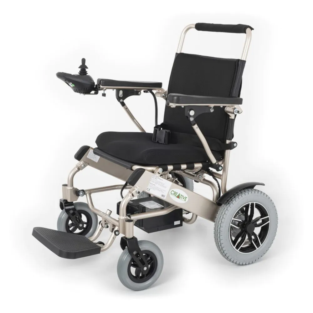 Creative CR-6012 Large Akülü Sandalye – 51cm Genişlik | Lityum Pilli ve Uzaktan Kumandalı - Görsel 3